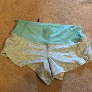 90 degree striped speed shorts